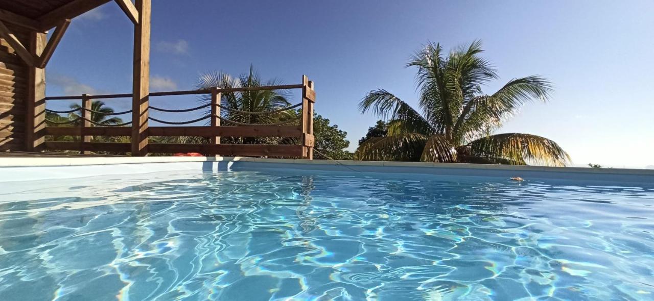 Riviere-Salee Villa Cosaroe 6-14 Pers Piscine Et Superbe Vue Mer Panoramique מראה חיצוני תמונה